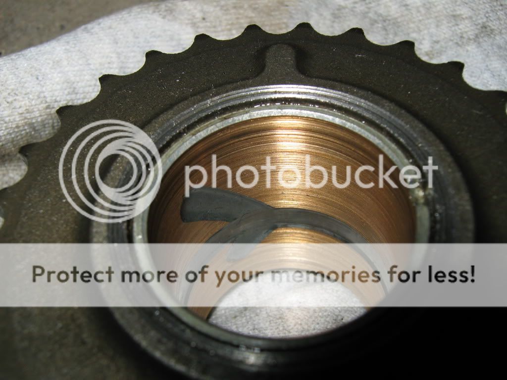 Primary timing chain sprocket wear?