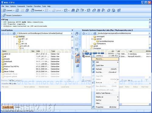 WiseFtp v6.0.2 WiseFtp v6.0.2