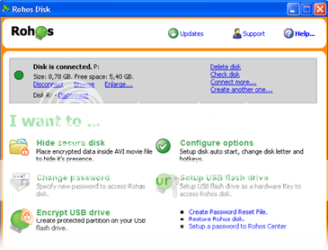 Rohos Disk Encryption v.1.16 Rohos Disk Encryption v.1.16