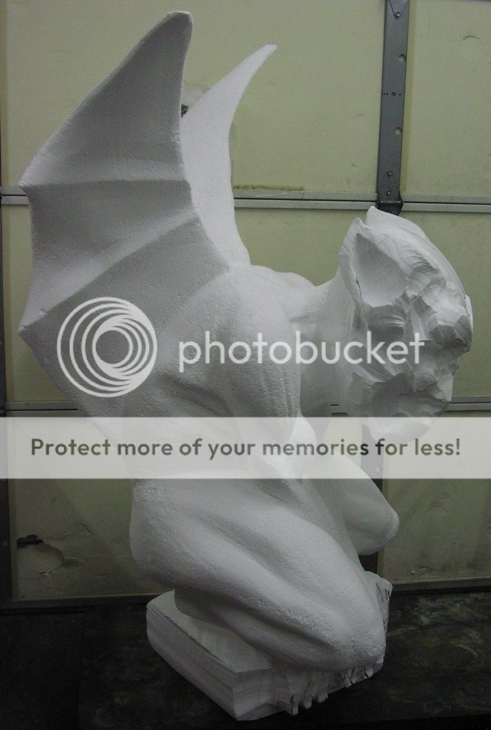 Large Gargoyle halloween prop )