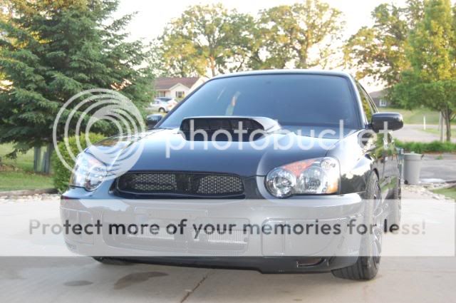 IN 2004 STI STYLE KAKUMEI HOOD SCOOP FOR 2002 2003 SUBARU WRX STI IMPREZA
