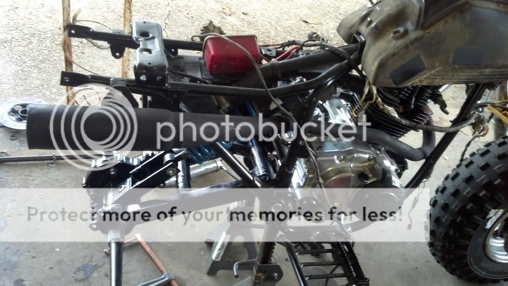 ytm225 project +4 swingarm